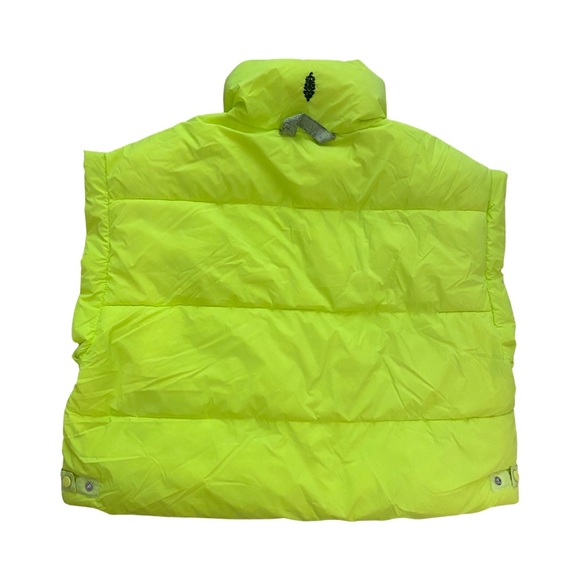 FP Movement | In A Bubble Puffer Vest Oversized Highlighter Size XS - Picture 5 of 7